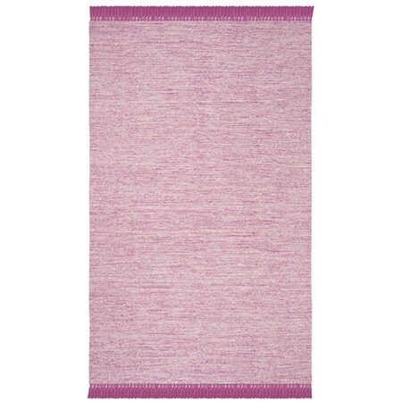 Safavieh 5 x 8 ft. Medium Rectangle Montauk Hand Woven Rug, Pink MTK610P-5